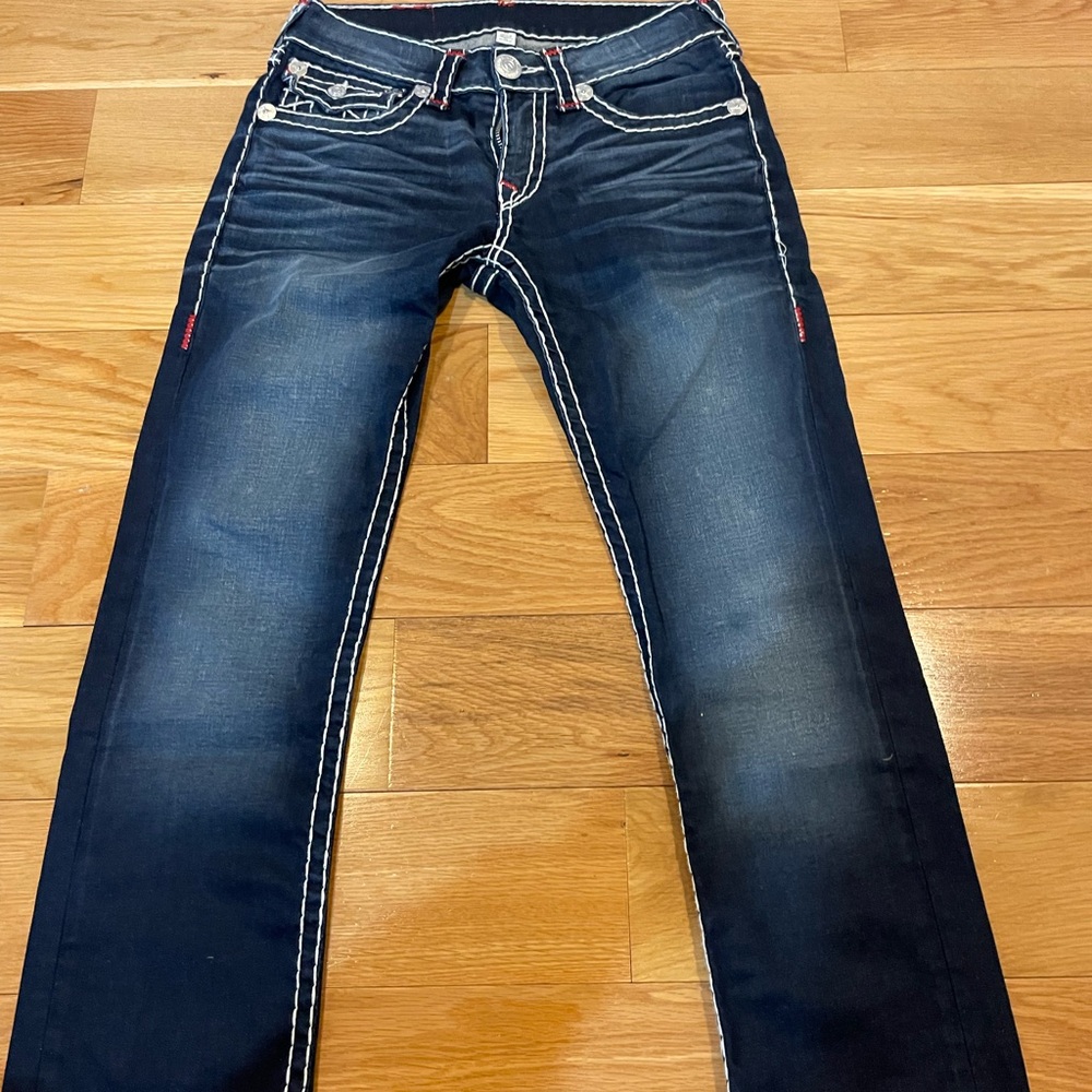Men’s True Religion Dark Blue Jeans Sz 30